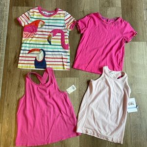 Girls Athleta, Mini Boden Shirt Bundle